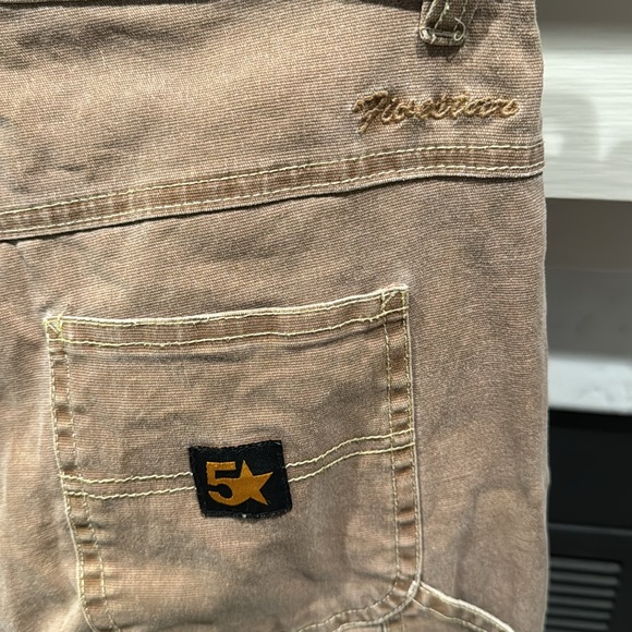 Fivestar General 0/24 Brown Cargo Jeans - Picture 3 of 6
